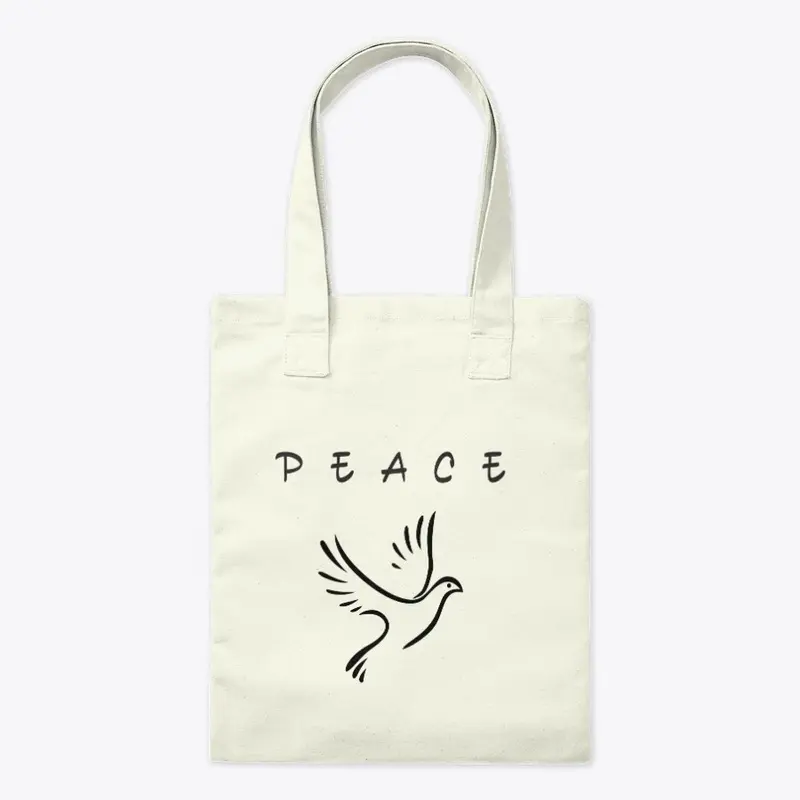 Peace Dove Tote Bag