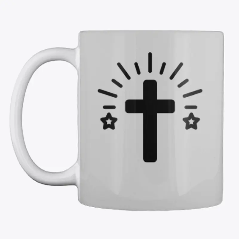 Shining Cross Tote Mug